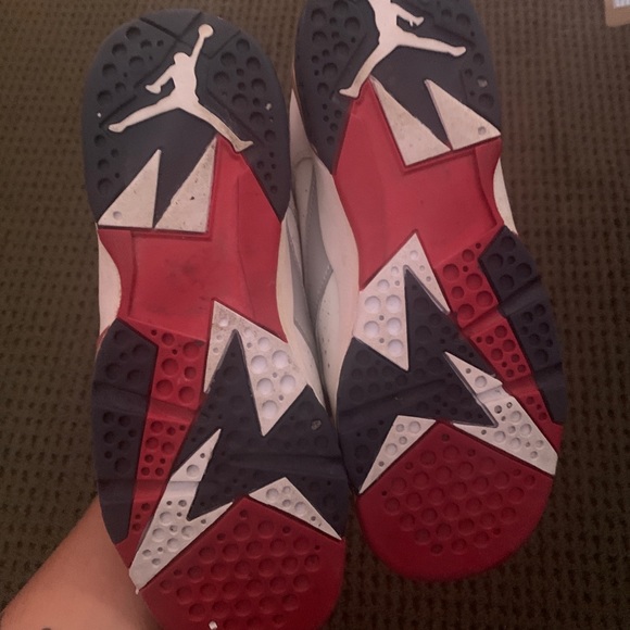 USED Air Jordan 7 “Olympic” Size 5Y/6.5w - Picture 8 of 8